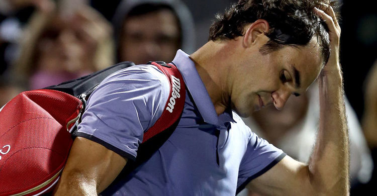 তৃতীয় রাউন্ড থেকে ফেদেরারের বিদায়