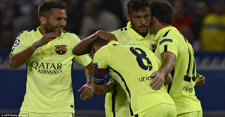 জয় দিয়ে সেমিতে বার্সা 