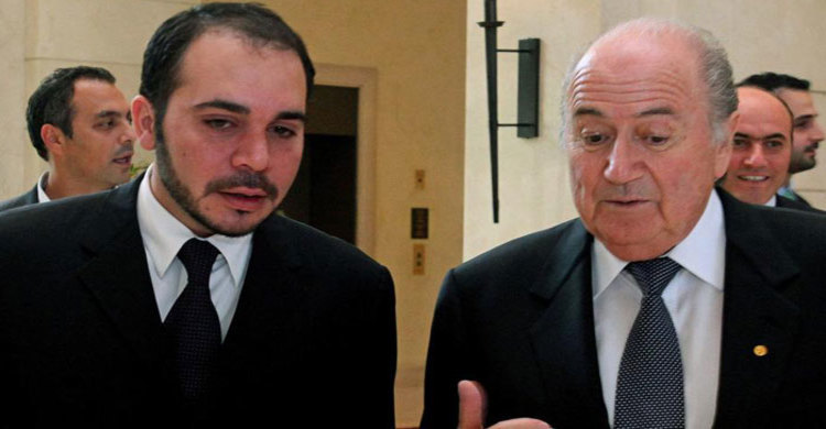 ব্লাটারের প্রতিদ্বন্দ্বী প্রিন্স আলী