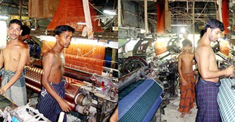 হরতাল-অবরোধে হুমকির মুখে সিরাজগঞ্জের তাঁত শিল্প