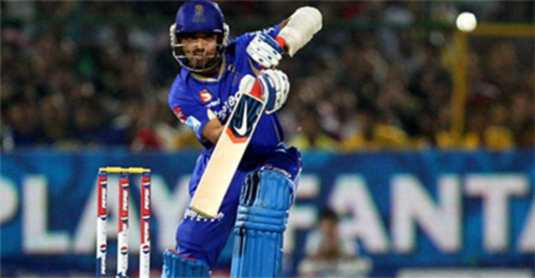 ১৮৫ রানের লক্ষ্যে ব্যাট করছে রাজস্থান 