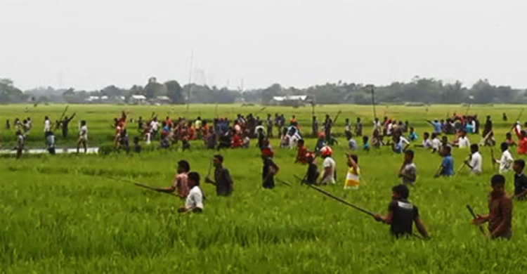 আশুগঞ্জে দু’দল গ্রামবাসীর সংঘর্ষে আহত ২৫