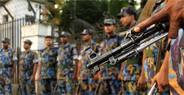 রংপুরে নিরাপত্তা জোরদার