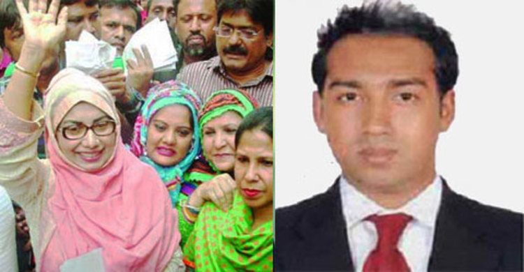 নির্বাচনী প্রচারণায় তাবিথ ও আব্বাস পত্নী