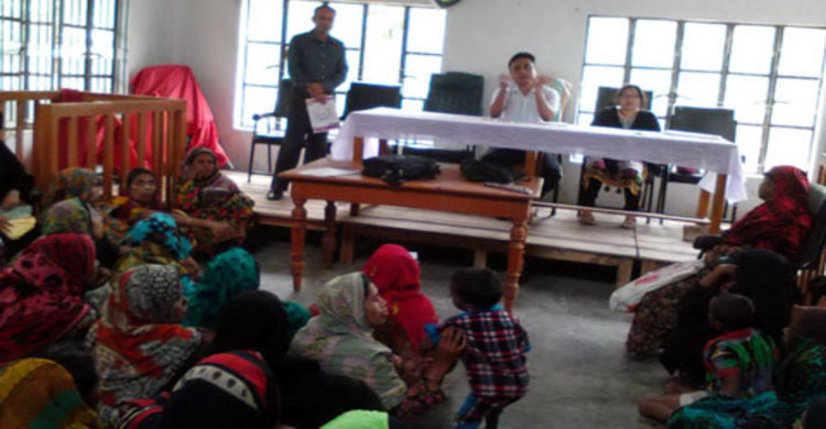 কালীগঞ্জে ভিজিডিভুক্ত নারীদের প্রশিক্ষণ কর্মশালা