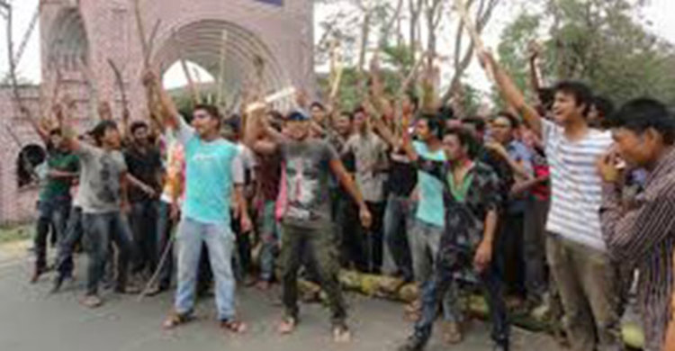 হাবিপ্রবিতে জাকারিয়াকে গুলি ও মিল্টনকে কুপিয়ে হত্যা