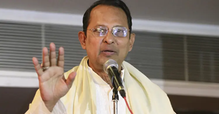রাজনৈতিক অঙ্গনে জঙ্গি-সন্ত্রাস মোকাবেলা করছে দেশ : ইনু