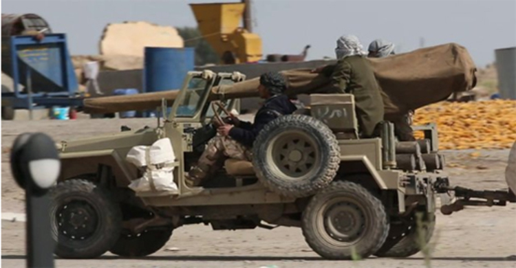 ইরাকের তিকরিতে মার্কিন জোটের বিমান হামলা 