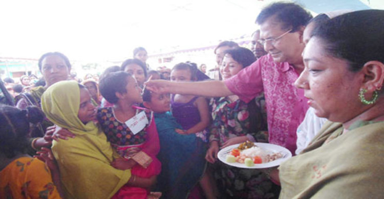 যশোরে জাগরণী চক্রের শিশু পুষ্টি উৎসব