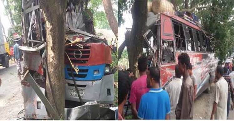 ঝিনাইদহে দুই বাসের মুখোমুখি সংঘর্ষে আহত ৩০