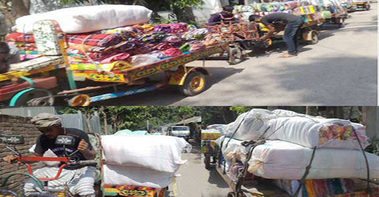 নরসিংদী থেকে ডাকাতি হওয়া কাপড় পাবনায় উদ্ধার