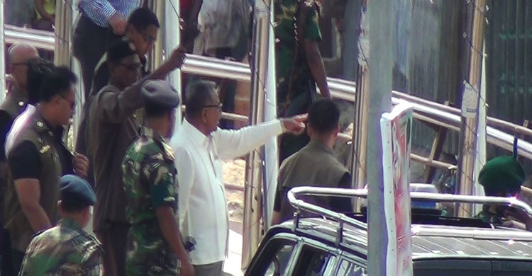 নরসুন্দা লেকসিটি পরিদর্শন করলেন রাষ্ট্রপতি