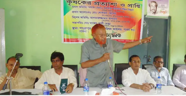 কৃষকবান্ধব বাজেটের দাবি পাবনার চাষিদের