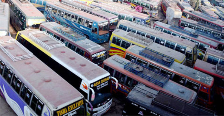 দক্ষিণ-পশ্চিমাঞ্চলে চলছে পরিবহন ধর্মঘট