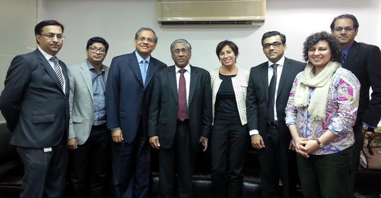 প্রাইম ব্যাংকে আইএফসি দলের পরিদর্শন