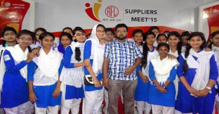 কালীগঞ্জ প্রাণ-আরএফএল কারখানায় শিক্ষা সফর