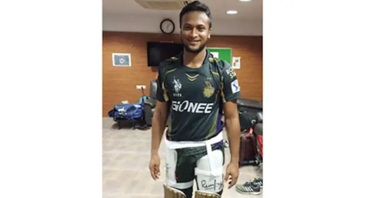 কেকেআরের প্র্যাকটিসে সাকিব