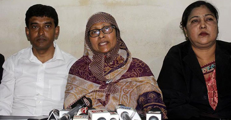 আইনশৃঙ্খলা বাহিনীই সালাহ উদ্দিনকে তুলে নিয়ে গেছে : হাসিনা আহমেদ