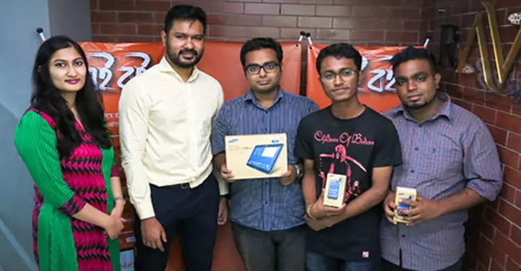 সেইবই র‌্যাফেল ড্রর পুরস্কার বিতরণ