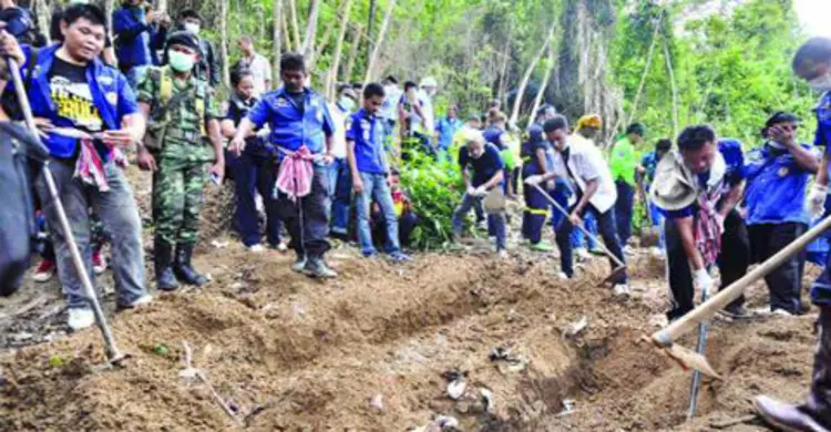 থাইল্যান্ডে গণকবর : কক্সবাজার উপকূল-সমতলে আহাজারি