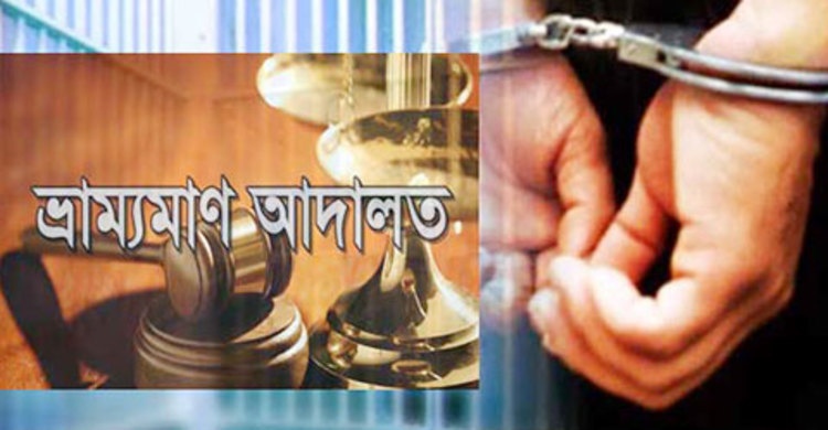 বীরগঞ্জে মাদক সেবী ও ব্যবসায়ীর জেল-জরিমানা