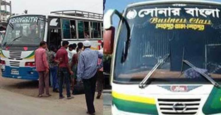 শেরপুরে পরিবহন ধর্মঘট চলছে 