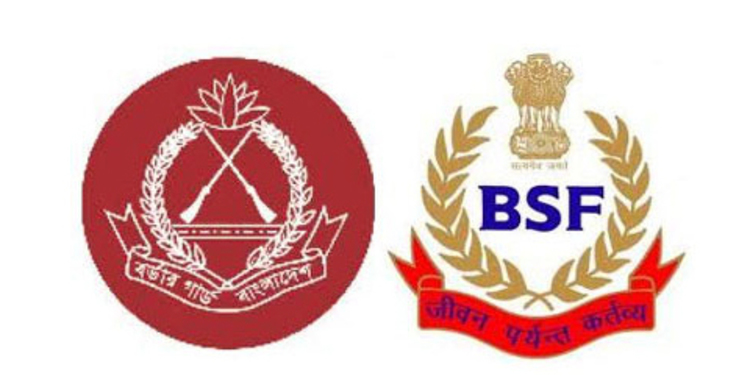 বাঁধ নির্মাণে বিজিবি-বিএসএফ পতাকা বৈঠক