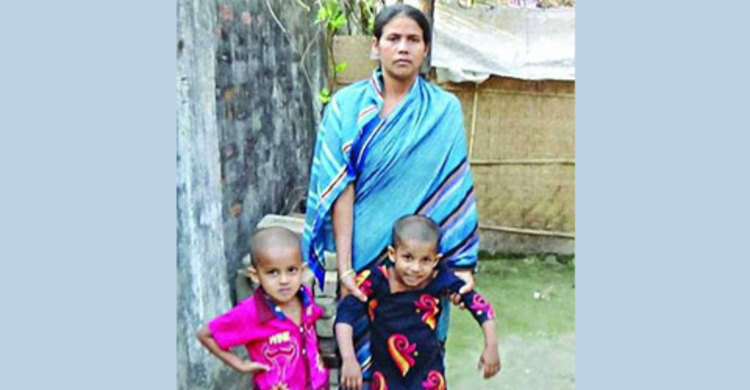 পেট্রলবোমায় নিহতের প্রতিবন্ধী শিশুকে নিয়ে বিপাকে স্ত্রী