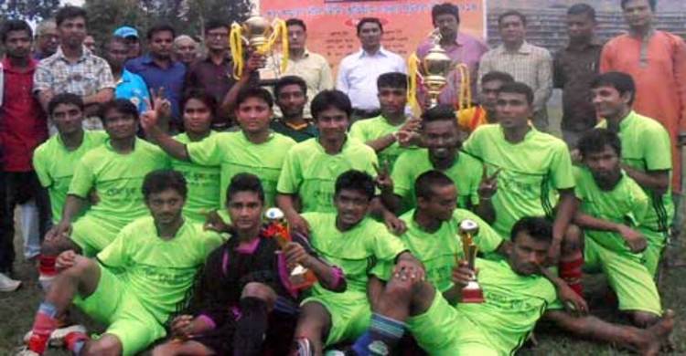 কুড়িগ্রামে শেখ কামাল ফুটবল লীগে খেলাধুলা সংঘ চ্যাম্পিয়ন