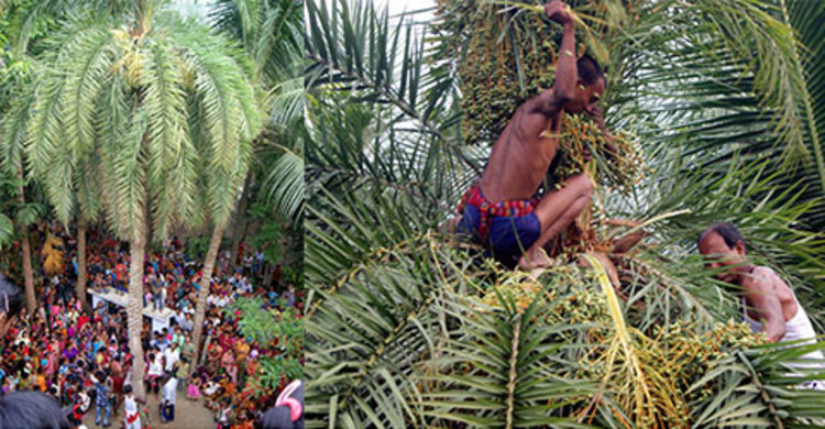 নড়াইলে খেজুর সন্ন্যাসী পূজা অনুষ্ঠিত