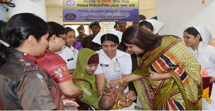 পিলখানায় টিকাদান কর্মসূচির উদ্বোধন