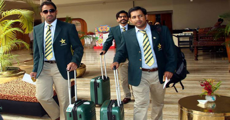 ঢাকায় পাকিস্তান ক্রিকেট দল