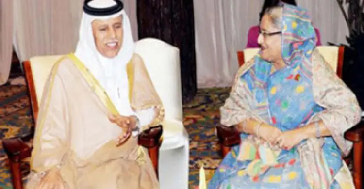 শেখ হাসিনার সঙ্গে কাতার উপ-প্রধানমন্ত্রীর সাক্ষাৎ