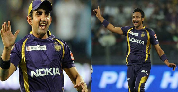 সাকিবকে মিস করে গম্ভীরের স্ট্যাটাস 