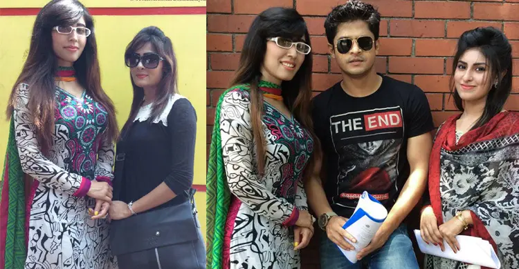 ভিসা আনতে গিয়ে তারকাদের আড্ডা