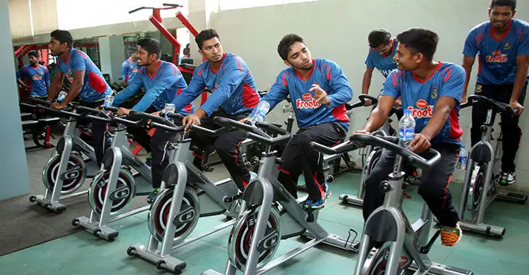 অনুশীলনে টাইগাররা