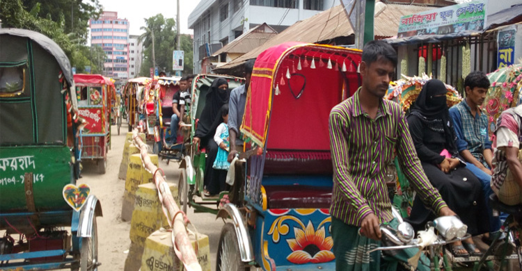 যানজটে নাকাল ব্রাহ্মণবাড়িয়াবাসী