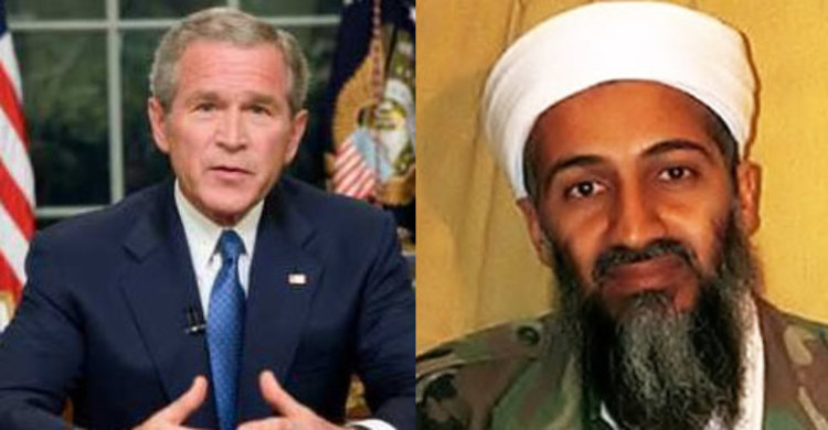 অপছন্দের ব্যক্তির শীর্ষ তালিকায় জর্জ বুশ ও লাদেন!