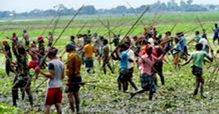 নেত্রকোনায় দুই গ্রামবাসীর সংঘর্ষে ১ জন নিহত : আহত ৮