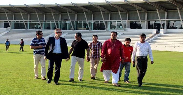 অনুর্ধ্ব-১৯ বিশ্বকাপের কক্সবাজার ভেন্যু পরিদর্শন আইসিসি’র
