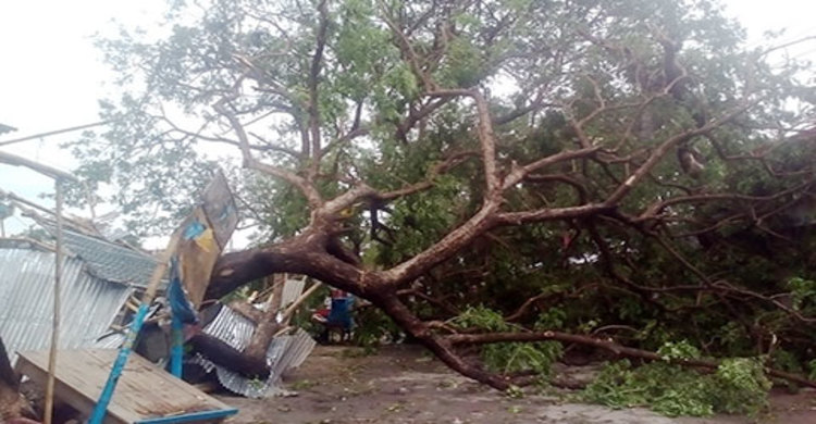 জয়পুরহাটে ঝড় ও শিলাবৃষ্টিতে নিহত ১