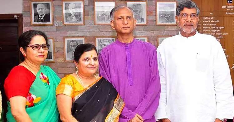 ঢাবিতে নোবেল বিজয়ী কৈলাস সত্যার্থী