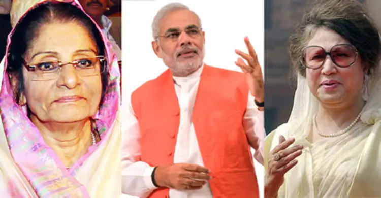 বিকেলে মোদির সঙ্গে খালেদা ও রওশনের বৈঠক