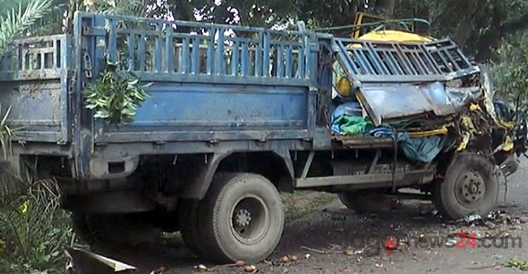 মাদারীপুরে বাস-ট্রাক সংঘর্ষে নিহত ২ : আহত ৪