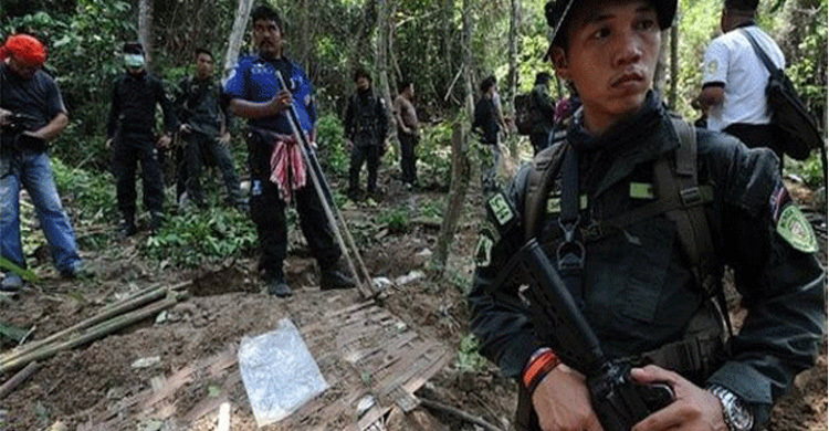 মালয়েশিয়ায় ২৮ পাচারক্যাম্পসহ ১৩৯ গণকবরের সন্ধান