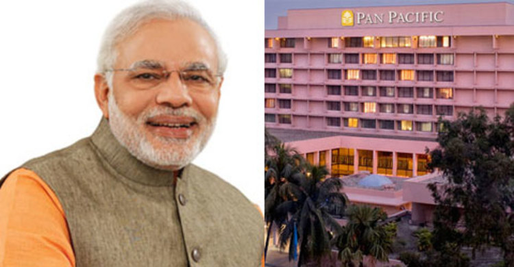 সোনারগাঁও হোটেলে মোদি 
