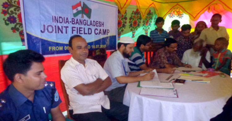 নীলফামারীর ৪টি ছিটমহলে যৌথ জনগণনা শুরু