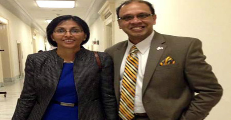 নিশা দেশাই-সরদার সাদী বৈঠক অনুষ্ঠিত