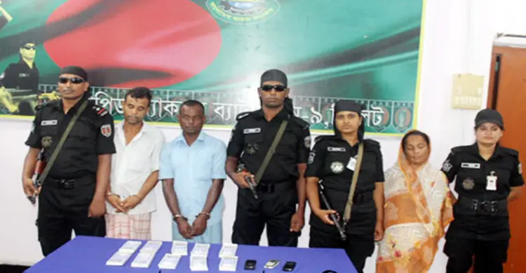 সিলেটে ১০ লাখ টাকার জাল নোটসহ আটক ৩