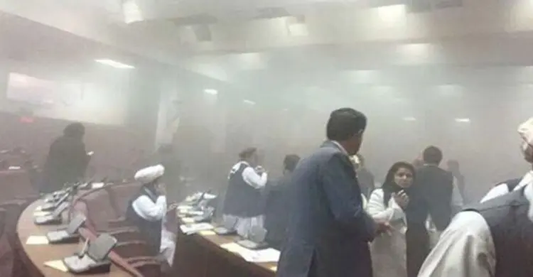 আফগান পার্লামেন্টে বিস্ফোরণ